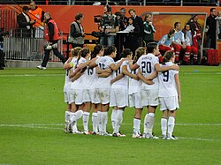 The USWNT at the 2011 FIFA Women's World Cup