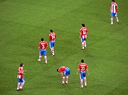 The Albirroja vs. Italy on 14 June 2010
