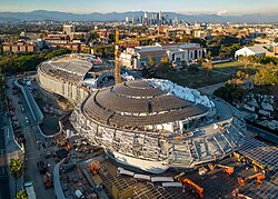 The museum under construction in 2022