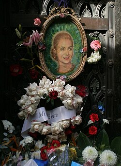 Perón rests in La Recoleta Cemetery