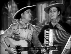 Gene Autry and Smiley Burnette (1934)