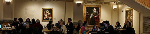 Wikipedia edit-a-thon held at the museum in 2014