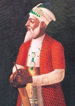 Portrait of the First Nizam of Hyderabad