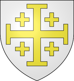Coat of arms of the kingdom of Jerusalem.
