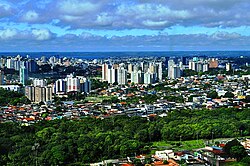 Manaus, with 2.2 million inhabitants, is the largest city in the Amazon basin