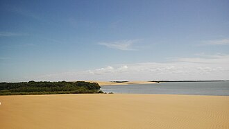 Médanos de Zapara (Zapara Dunes), desert landscape on the island of San Carlos, Zulia State