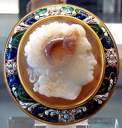 Alexander cameo by Pyrgoteles