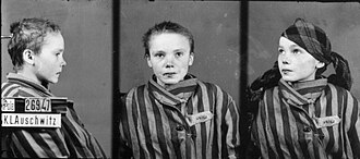 One of many Polish children murdered in Auschwitz by the Nazis. The Generalplan Ost envisaged the deportation, extermination, Germanization and enslavement of all or most Poles, Czechs, Ukrainians, Belarusians and Russians.