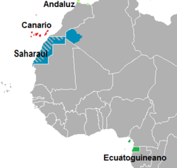 Spanish dialects in Hispanic Africa