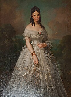 Princess Hermine of Schaumburg-Lippe, ca.1860