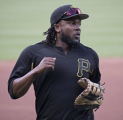 Josh Bell had four RBIs in the 2017 game.[8]