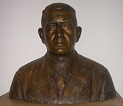 bust of Frans de Wever, 2011