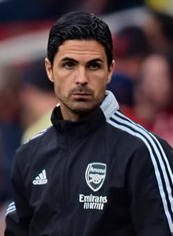 Having served as Arsenal's club captain during his playing career, Arteta was appointed as manager in December 2019.[96]