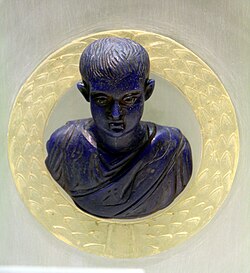 Bust of Constantius II while he was a prince, Romano-Germanic Museum, Cologne[5]