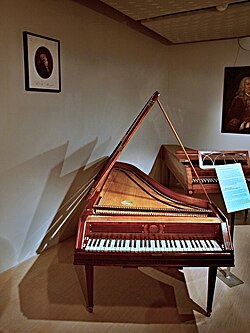 Fortepiano played by Mozart in 1787, Czech Museum of Music, Prague[85]