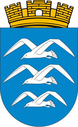 Gulls in the coat of arms of Haugesund