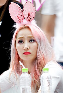 Park at a fansigning event in 2016