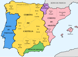 Iberian Kingdoms in 1400