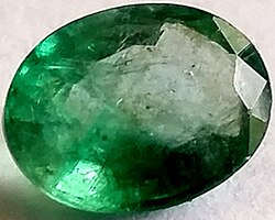 Faceted emerald, 1.07 carats (0.214 g), Colombia