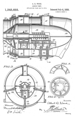Patent diagram for Wood Screw Pump (page 2)