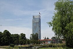 Piedmont Region Headquarters (209 m; 686 ft), one of the tallest skyscrapers in Italy