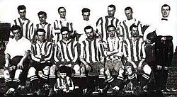 The football team that won its first Primera División title in 1912