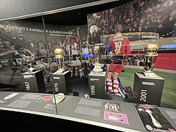 Further international trophies won by Bayern. The win in the 1967 Cup Winners' Cup marked the beginning of the club's success on the European stage.