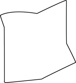 Silhouette of the original LP by Artaud, famous for its irregular and disruptive form.