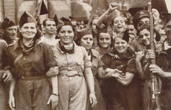 Women from the FAI during the Spanish Social Revolution.