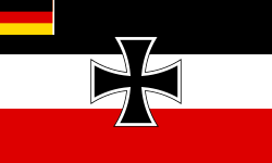 War ensign of Germany (Reichskriegsflagge) during the Weimar period (1921–1933)