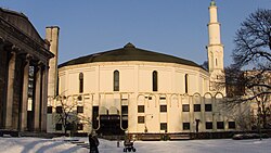 The Great Mosque of Brussels, former seat of the Islamic and Cultural Centre of Belgium