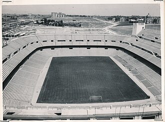 The stadium in 1955
