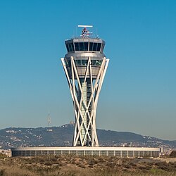 Barcelona Airport tower