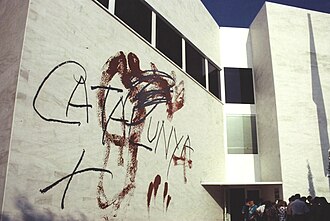 Mural at the Catalan Pavilion at the Seville Expo '92