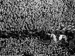 Billy the White Horse, saviour of the 1923 FA Cup final