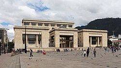 Palace of Justice of Colombia, seat and symbol of the Judiciary of Colombia