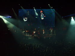 Kerber performing in 2011