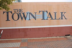 The Alexandria Town Talk offices are located downtown on Third Street.