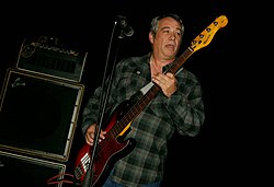 Mike Watt, formerly the bassist for the Minutemen in a 2013 show