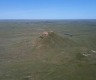 Much of western South Dakota features buttes.