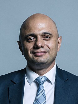 Official 2018 portrait of Javid