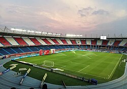 The Estadio Metropolitano Roberto Meléndez, the primary ground of the national team.