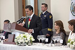 Lunch with heads of State México, D.F. 1 December 2012.