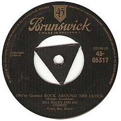 1955 UK release as a Brunswick Records 45 single, 45–05317.