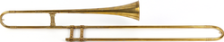 Renaissance era tenor sackbut (replica by Frank Tomes, London)