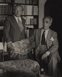 Respighi and Guastalla in 1932