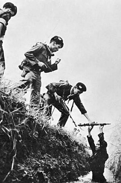 ARVN forces capture a Viet Cong