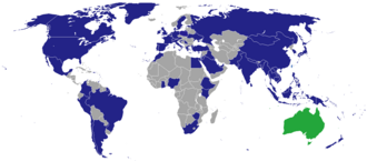 Diplomatic missions of Australia