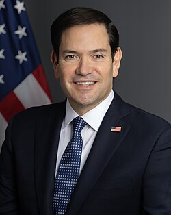 Marco Rubio of Florida is the first Latino to serve as Secretary of State and the highest-ranking Hispanic official in U.S. history.
