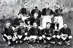 A formation of Barcelona in 1903